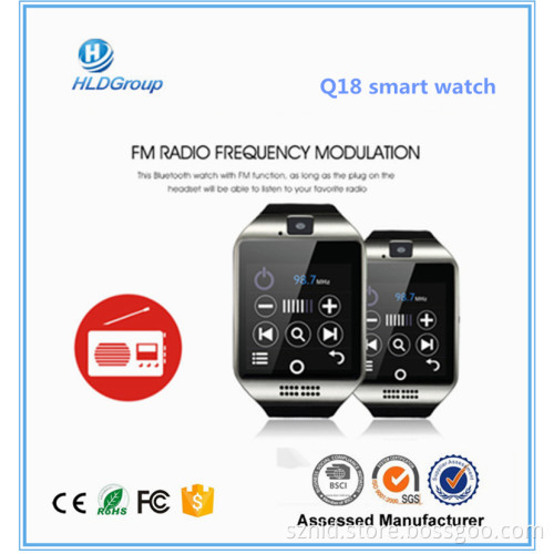 New Q18 kids gps Smart watch android phone with gps